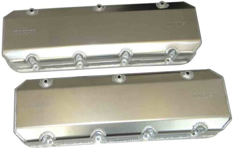Moroso Brodix SR20/Dart Pro1 Valve Cover - 3in - Exhaust Pockets/Intake Tubes - Aluminum - Pair-thumbmail-1