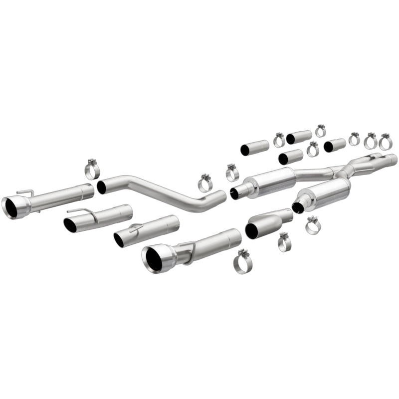 MagnaFlow 2017+ Dodge Charger 409 SS Polished 3in Quad Tips Cat-Back Exhaust-thumbmail-2
