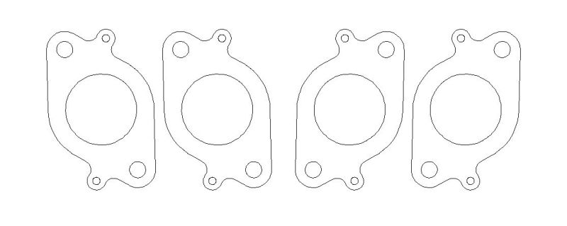 Cometic VW 1.8L 16V 85-96 Exhaust Set .030 inch MLS Head Gasket 1.525 inch Round Port-thumbmail-1