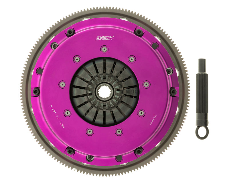 Exedy 2011-2016 Ford Mustang V8 Hyper Single Clutch Sprung Center Disc Push Type Cover-thumbmail-2