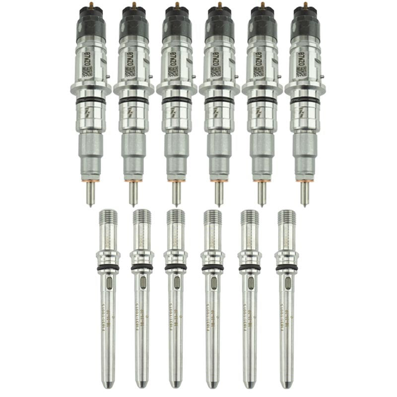 Industrial Injection 13-18 Dodge Cummins 6.7L Reman Stock Injector w/ Connecting Tubes-thumbmail-1