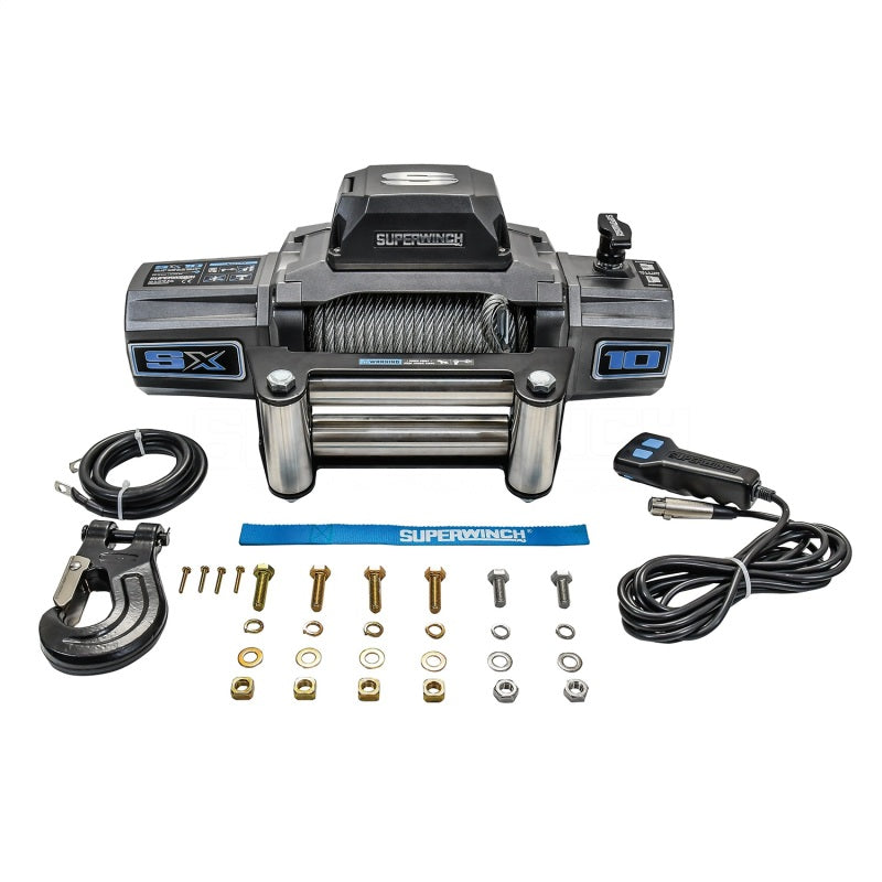 Superwinch 10000 LBS 12V DC 3/8in x 85ft Wire Rope SX 10000 Winch-thumbmail-6