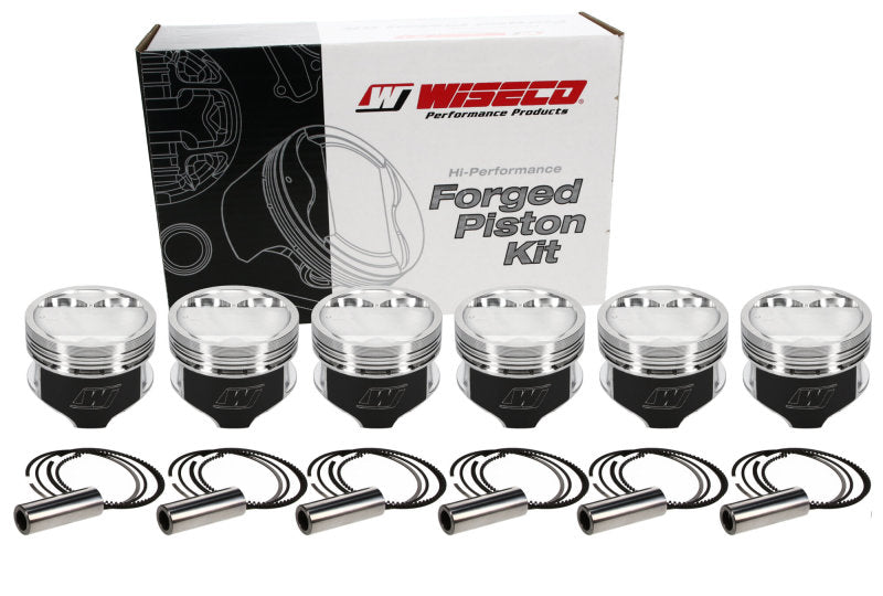 Wiseco Nissan RB30 GTR DISH 6577M87 Piston Shelf Stock Kit-thumbmail-4