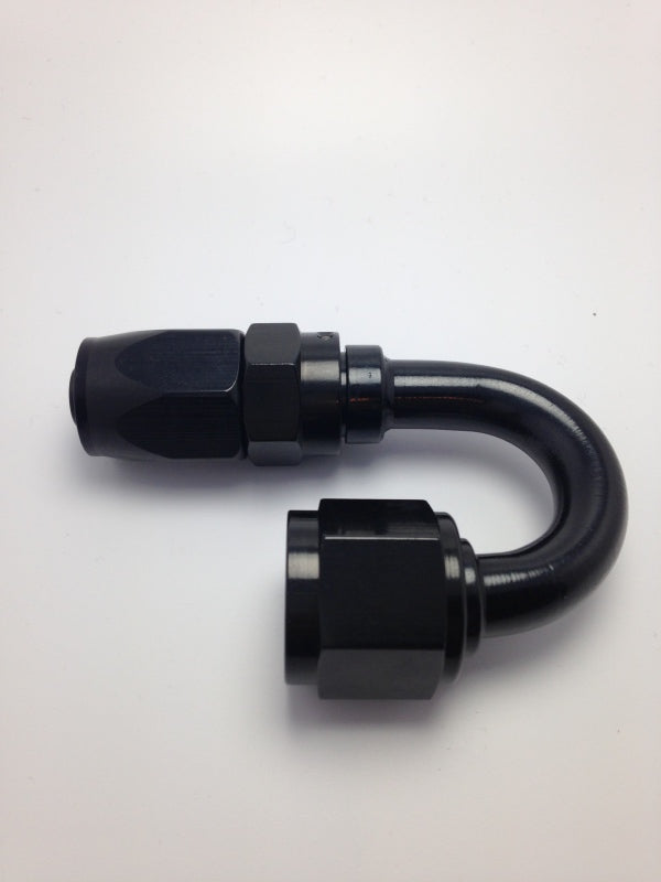 Fragola -16AN Fem x -12AN Hose 180 Degree Reducing Hose End - Black-thumbmail-1
