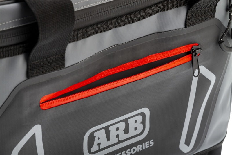 ARB Cooler Bag Charcoal w/ Red Highlights 15in L x 11in W x 9in H Holds 22 Cans-thumbmail-14
