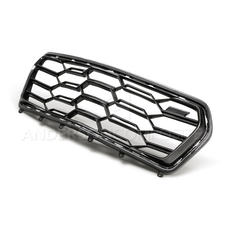 Anderson Composites 17-18 Chevrolet Camaro ZL1 1LE Front Lower Grille-thumbmail-1