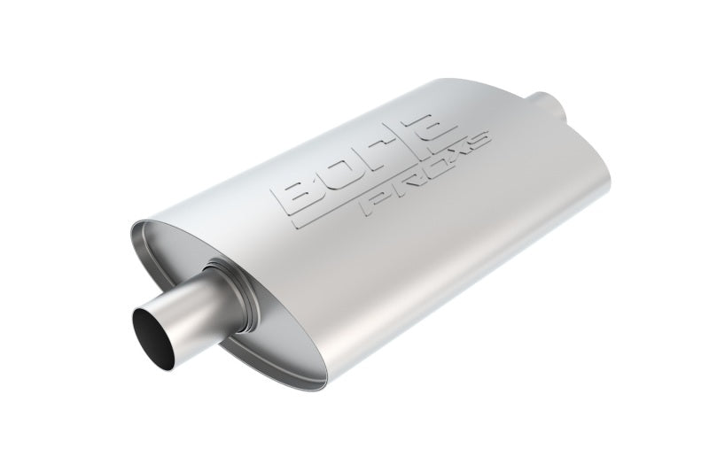 Borla Universal Pro-XS 2.25in Inlet//Outlet Cemter/Center Muffler-thumbmail-1