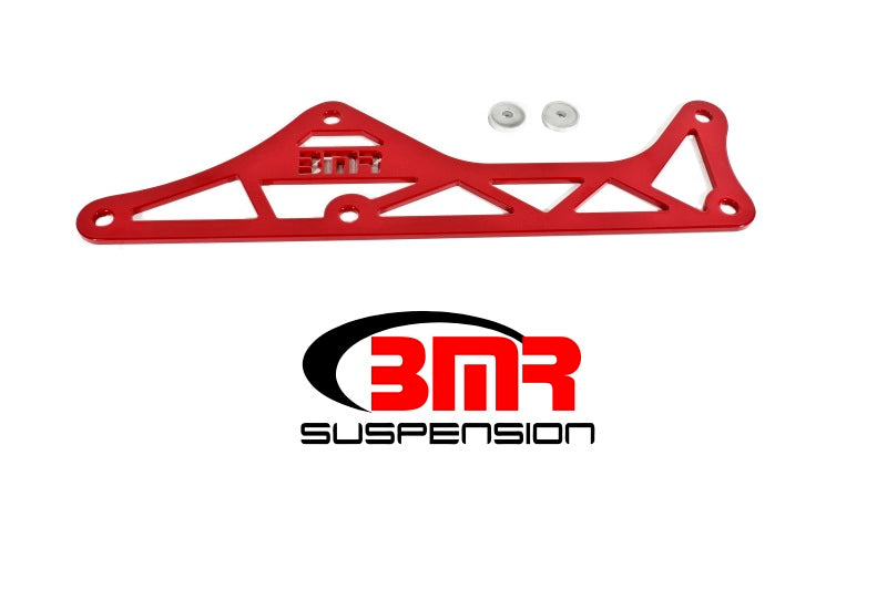 BMR 16-17 6th Gen Camaro Steel Driveshaft Tunnel Brace - Red-thumbmail-1