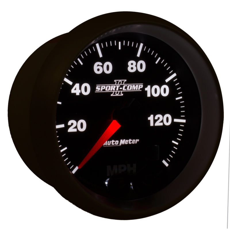 Autometer Sport-Comp II 3-3/8in 0-140MPH In-Dash Electronic GPS Programmable Speedometer-thumbmail-3
