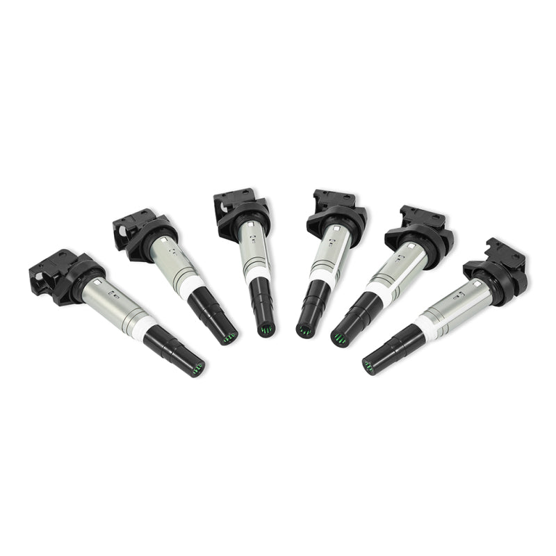Mishimoto 2002+ BMW M54/N20/N52/N54/N55/N62/S54/S62 Six Cylinder Ignition Coil Set of 6-thumbmail-1
