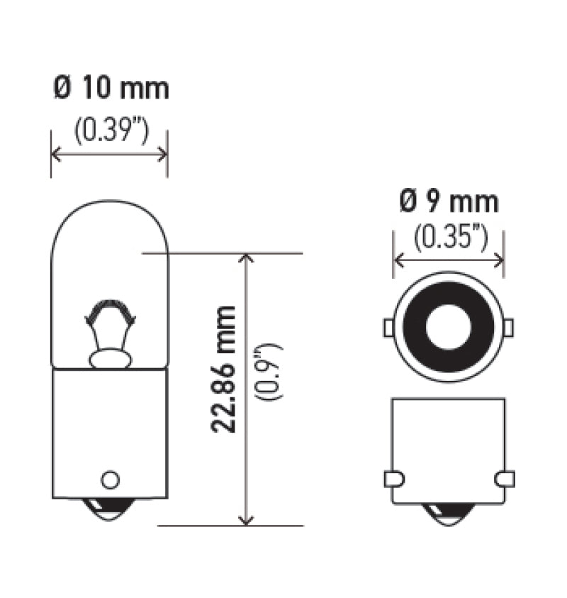 Hella Bulb 3893 12V 4W BA9s T2.75-thumbmail-3