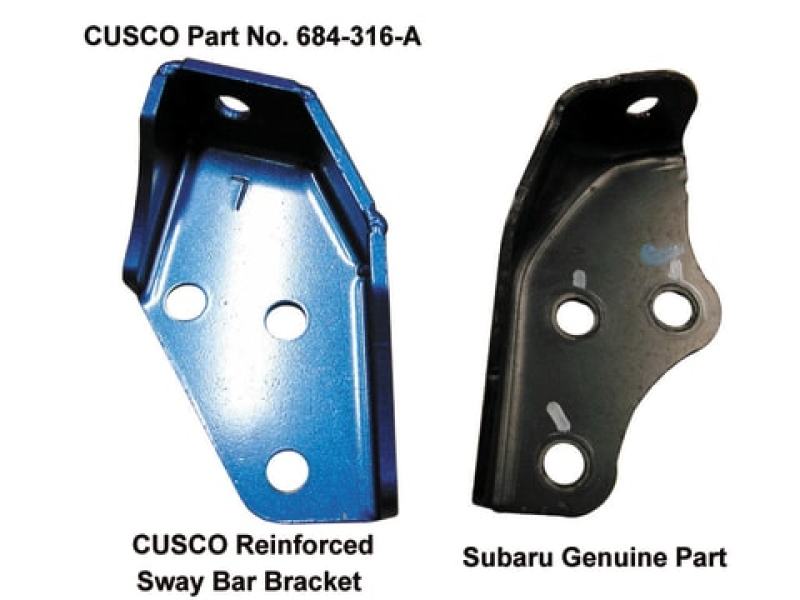 Cusco Rear Harder Sway Bar Bracket 03-09 Subaru Legacy GT(Does Not Fit USDM) Special Order-thumbmail-1