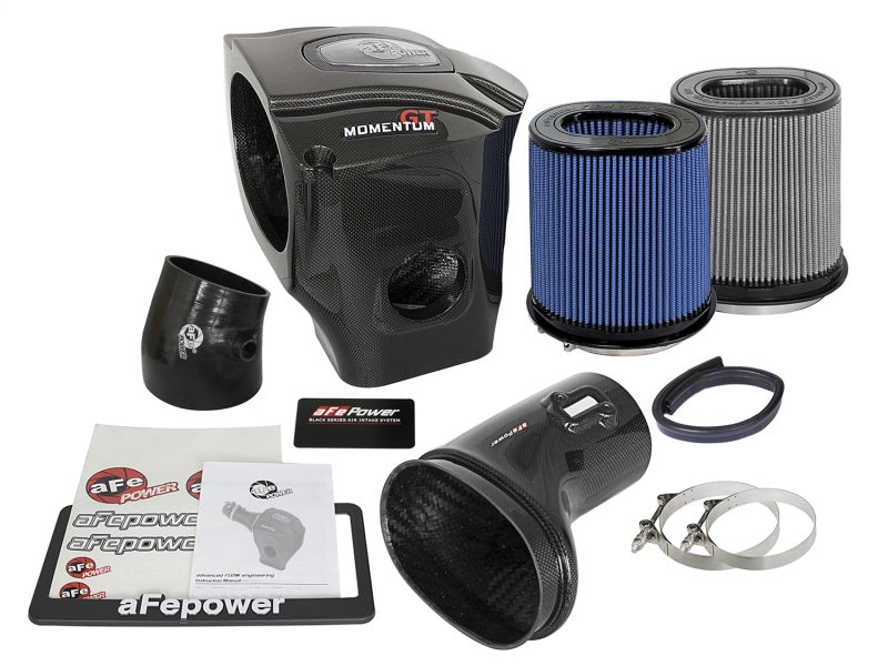 aFe Momentum Air Intake System PRO 5R w/ Extra Filter 2015 Dodge Challenger SRT Hellcat 6.2L (sc)-thumbmail-5