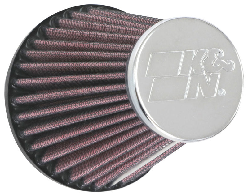 K&N Universal Clamp-On Air Filter 2-1/8in Flange 3-1/2in Base 2in Top 4in Height-thumbmail-1
