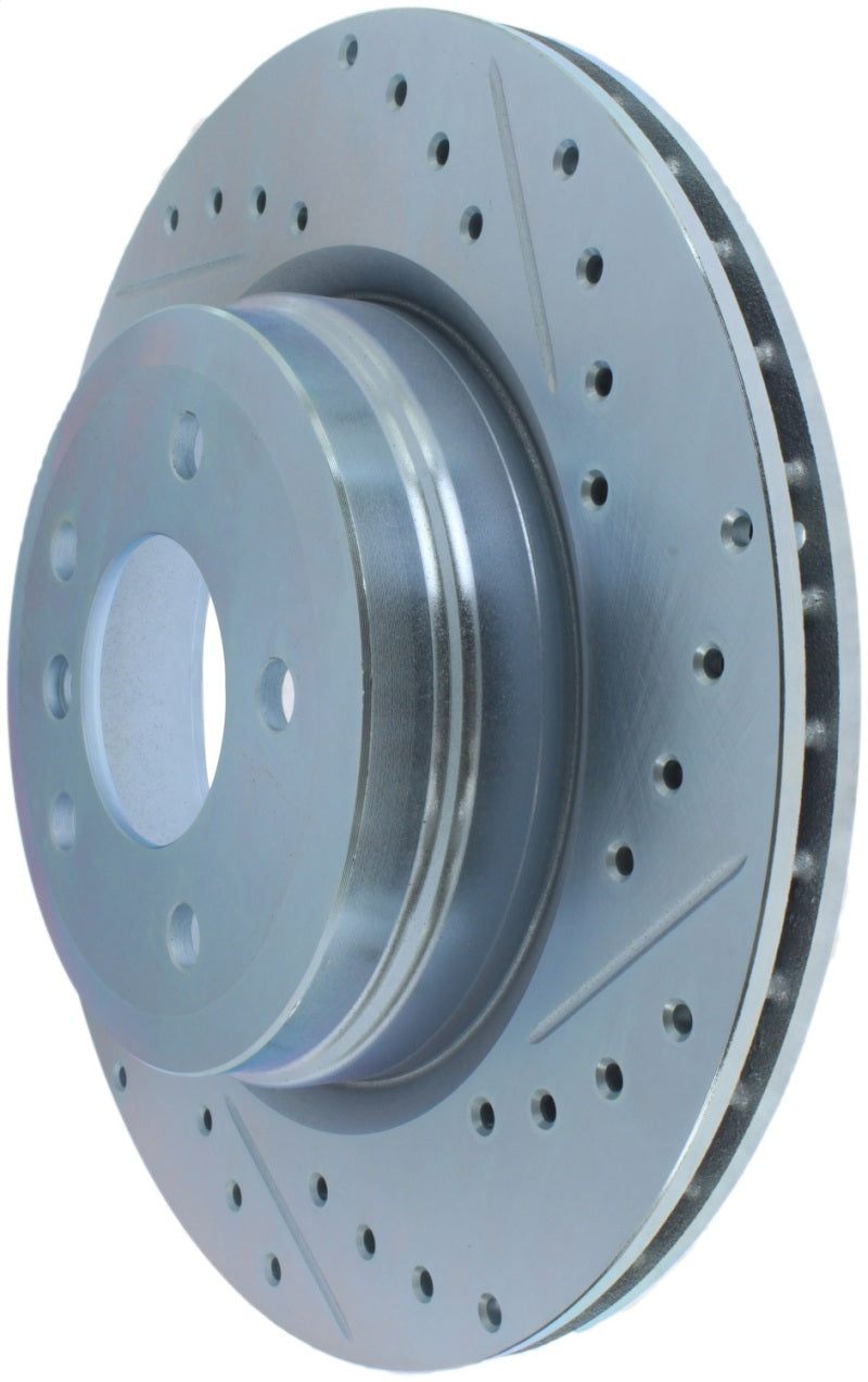 StopTech Select Sport 07-13 BMW 335i Slotted & Drilled Vented Left Rear Brake Rotor-thumbmail-2