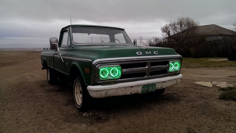 Oracle Pre-Installed Lights 5.75 IN. Sealed Beam - ColorSHIFT Halo-thumbmail-5
