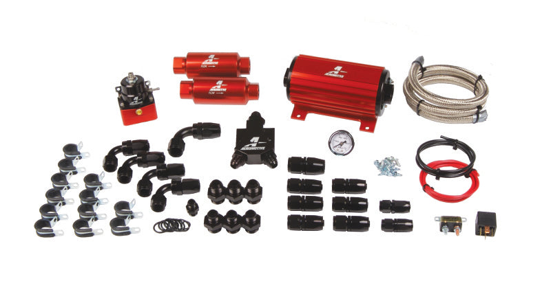 Aeromotive A1000 EFI Fuel System (11101 Pump/13101 Reg/Filters/Hose/Etc.)-thumbmail-1