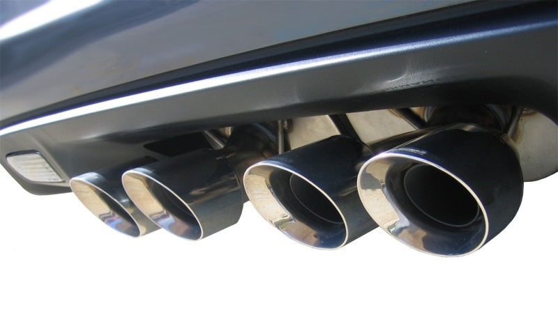 Corsa 12-13 Chevrolet Corvette C6 ZR1 Sport Cat-Back Dual Rear Exit w/ Twin 4.0in Pol Tips-thumbmail-2
