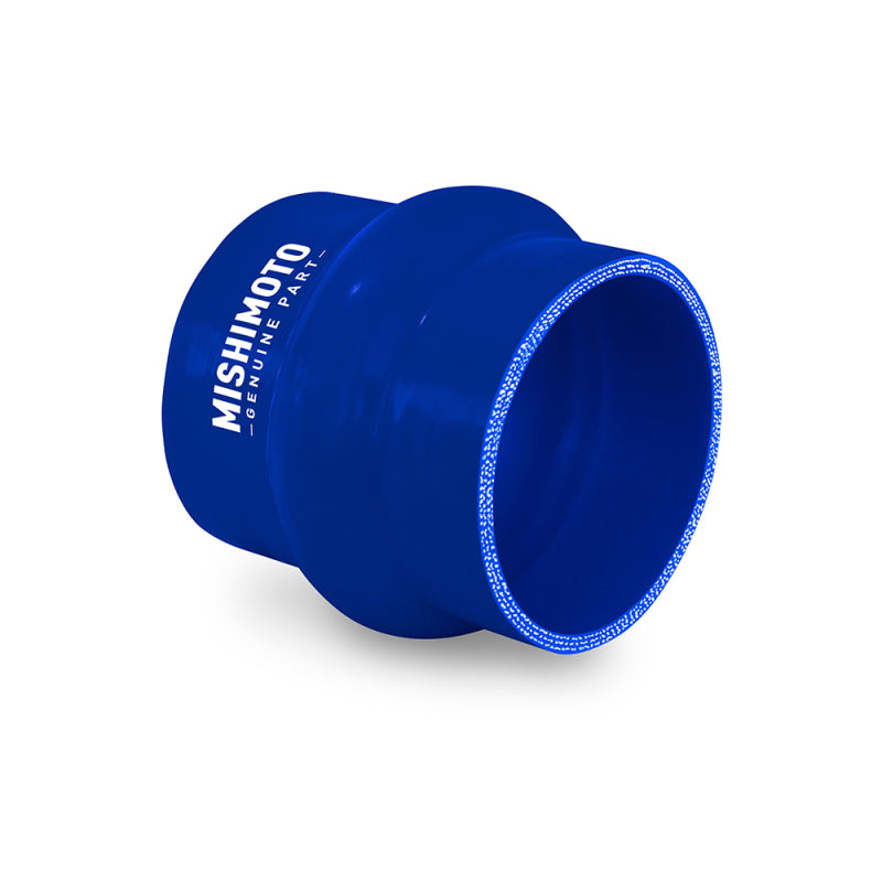 Mishimoto 2.75in. Hump Hose Silicone Coupler - Blue-thumbmail-2