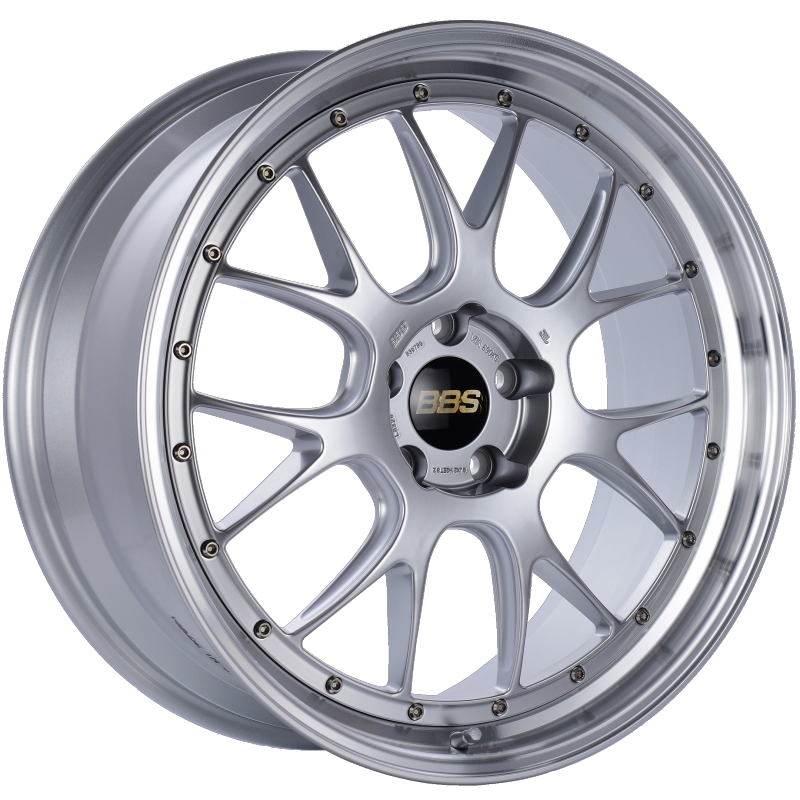 BBS LM-R 21x9 5x120 ET32 Diamond Silver Center Diamond Cut Lip Wheel -82mm PFS/Clip Required-thumbmail-2