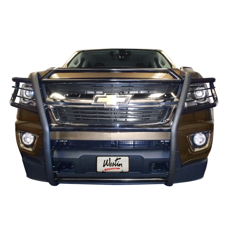 Westin 2015-2018 Chevrolet Colorado 43135 WD Sportsman Grille Guard - Black-thumbmail-3