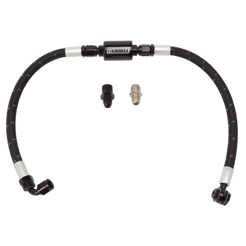 Edelbrock Fuel Hose Assembly Proclassic Finish w/ Competition Filter Sbc-thumbmail-1
