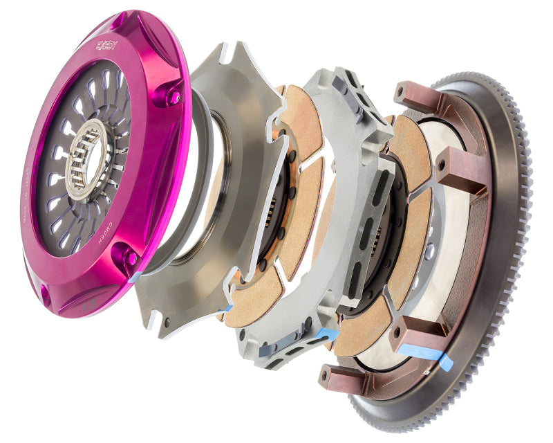 Exedy 1996-2006 Mitsubishi Lancer Evolution L4 Hyper Twin Cerametallic Clutch Sprung-thumbmail-2
