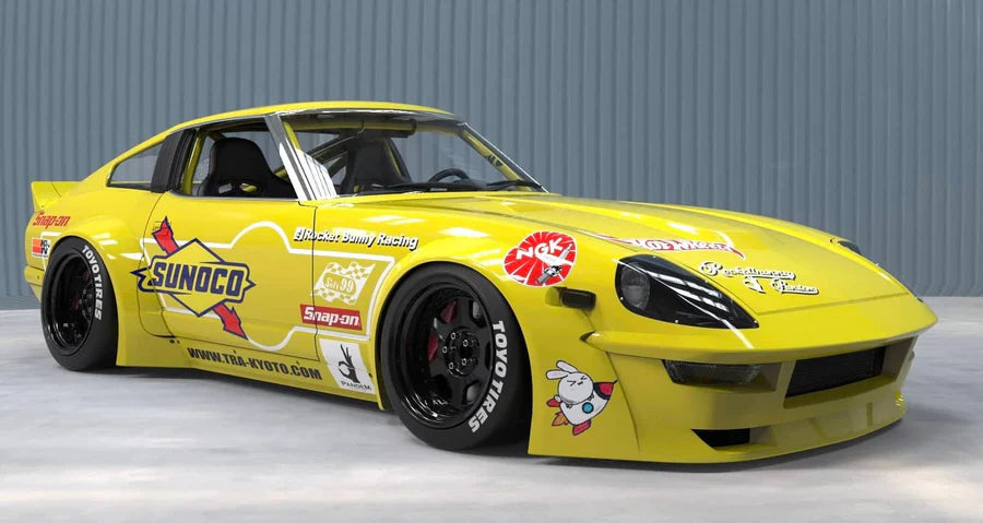 GReddy 1975-1978 Pandem Datsun 280Z (130Z) Rocket Bunny Full Widebody Aero Kit w/ Wing
