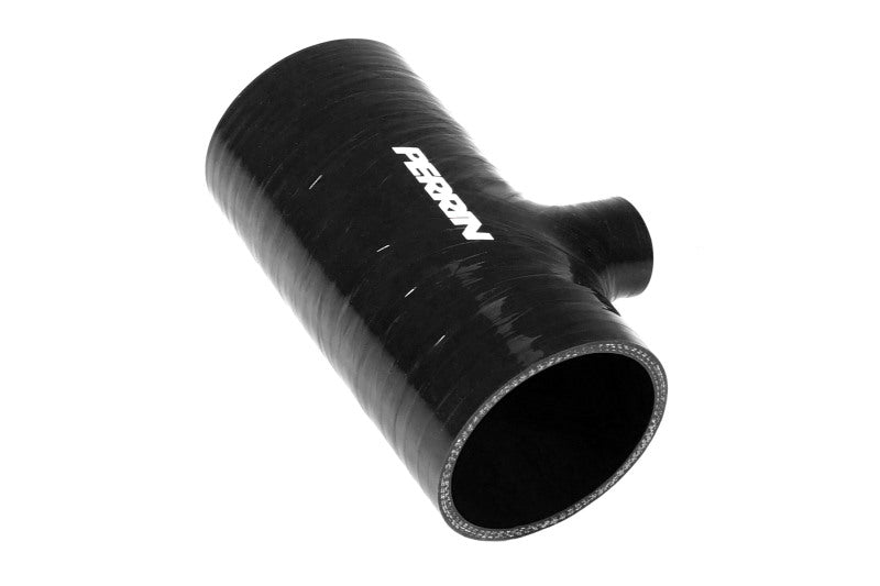 Perrin 2022+ Subaru WRX Black 3in Turbo Inlet Hose w/ Nozzle (Short)-thumbmail-2