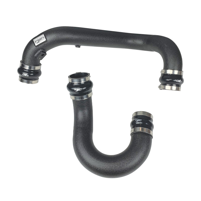 Injen 18-19 Audi S4/S5 (B9) V6 3.0L Turbo Wrinkle Black Intercooler Piping-thumbmail-2
