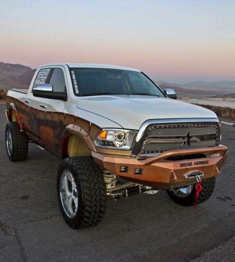 Road Armor 10-18 Ram 2500 Stealth Front Winch Bumper w/Pre-Runner Guard - Tex Blk-thumbmail-2