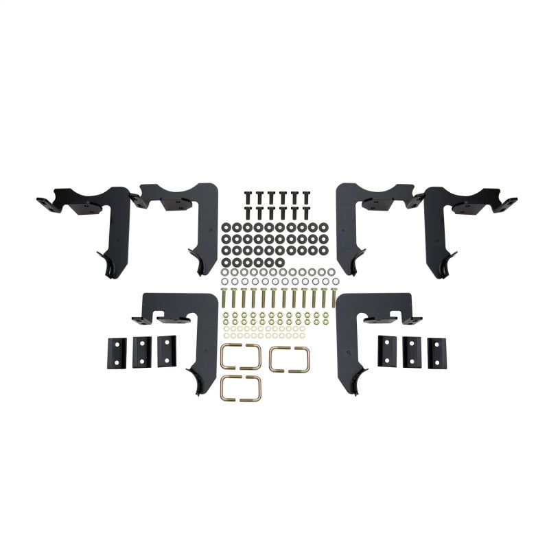 Westin 2004-2012 Chevrolet/GMC/Isuzu Colorado/Canyon Crew Cab E-Series 3 Nerf Step Bars - Black-thumbmail-4