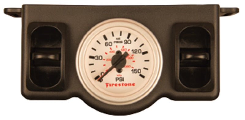 Firestone Electric Dual Pressure Gauge Dual - White Plastic (WR17602576)-thumbmail-2