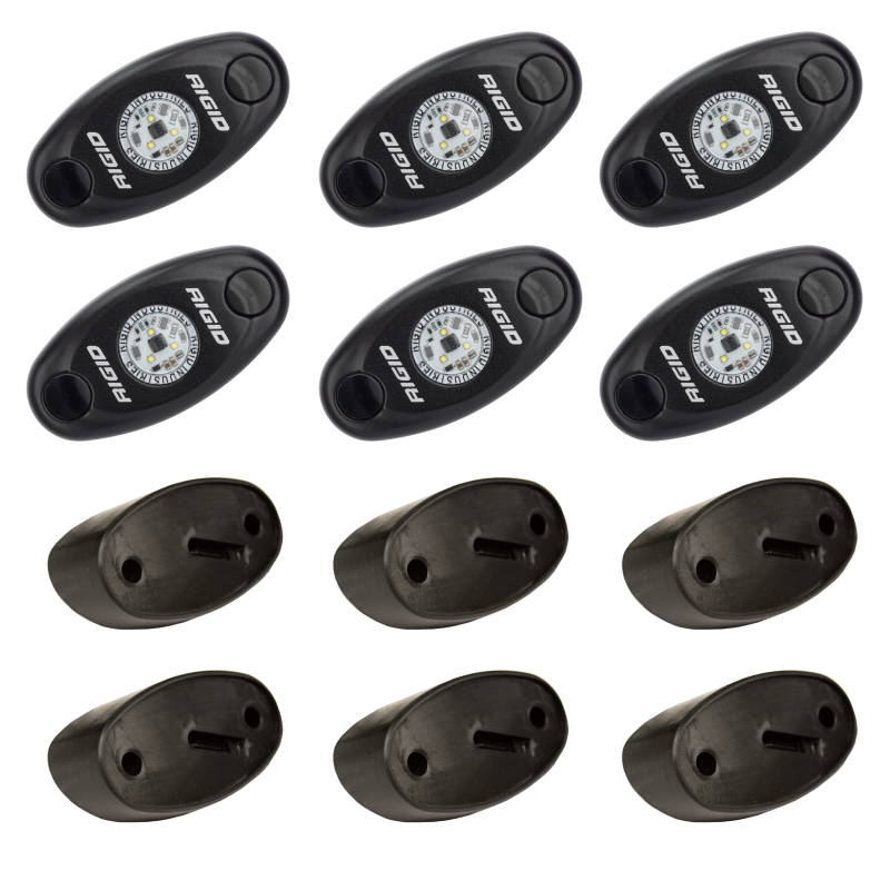 Rigid Industries Rock Light Kit- Cool White (6 lights)-thumbmail-5