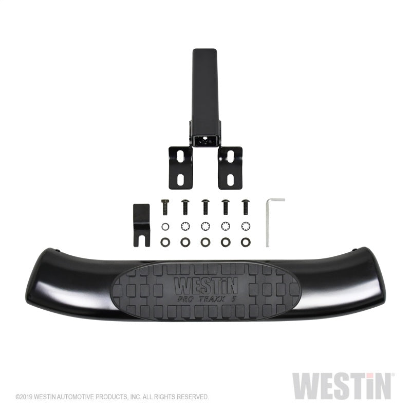 Westin PRO TRAXX 5 Hitch Step 27in Step 2in Receiver - Black-thumbmail-6