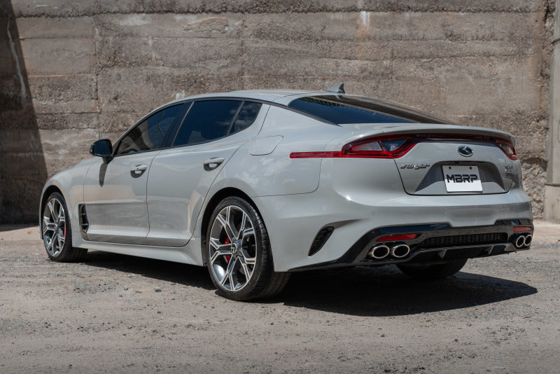 MBRP 2018+ Kia Stinger 3.3L RWD/AWD 2.5in Cat Back Dual Rear Exit w/o Tips-thumbmail-5
