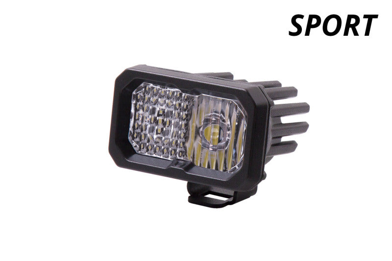 Diode Dynamics Stage Series 2 In LED Pod Sport - White Flood Standard ABL Each-thumbmail-4