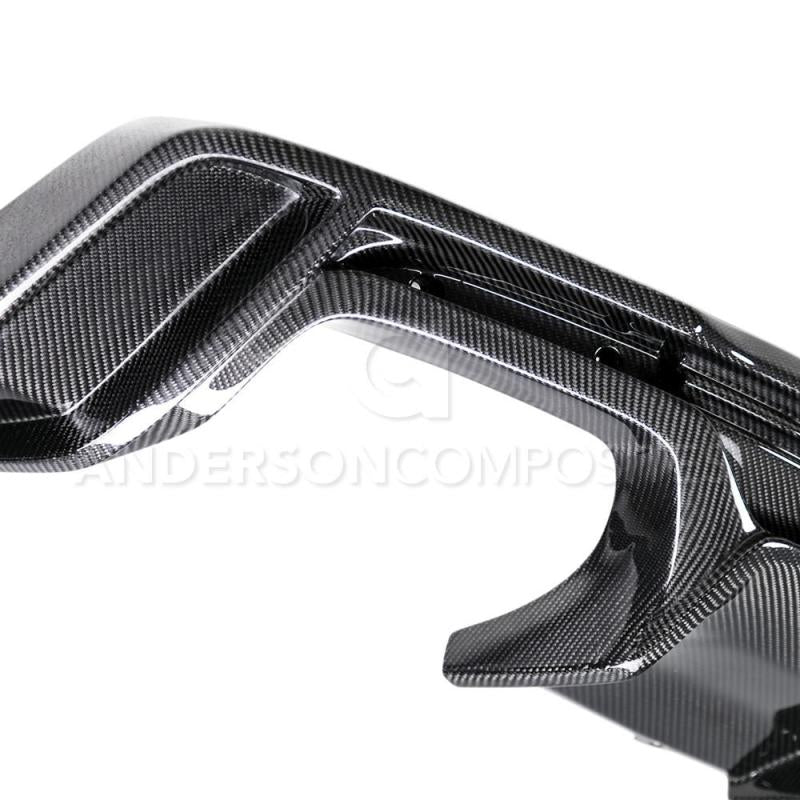 Anderson Composites 2016+ Chevy Camaro SS Type-AZ Carbon Fiber Rear Diffuser-thumbmail-3
