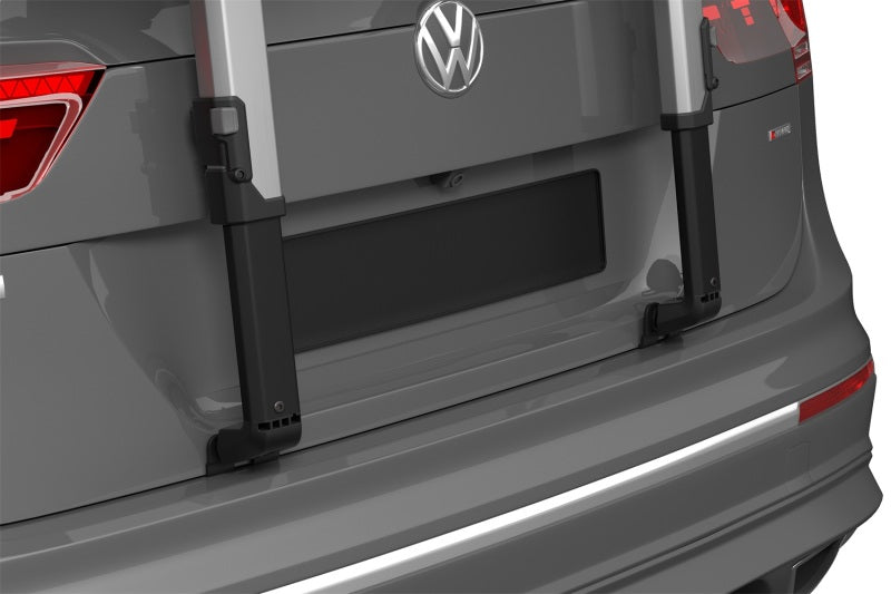 Thule OutWay Platform-Style Trunk Mount Bike Rack w/Raised Platform (Up to 2 Bikes) - Silver/Black-thumbmail-5