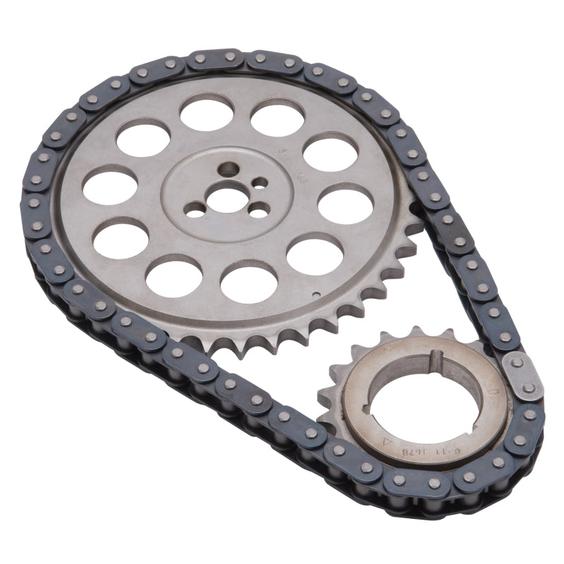 Edelbrock Timing Chain Performer Link 396-502 Chevrolet 96-Later Blocks w/ Cam Thrust Plate-thumbmail-5