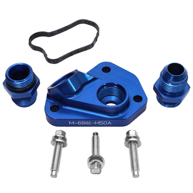 Ford Racing 2015 Coyote 5.0L Oil Line Adaptor-thumbmail-2