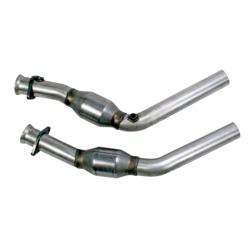 BBK 11-14 Mustang 3.7 V6 High Flow X Pipe With Catalytic Converters - 2-1/2-thumbmail-6