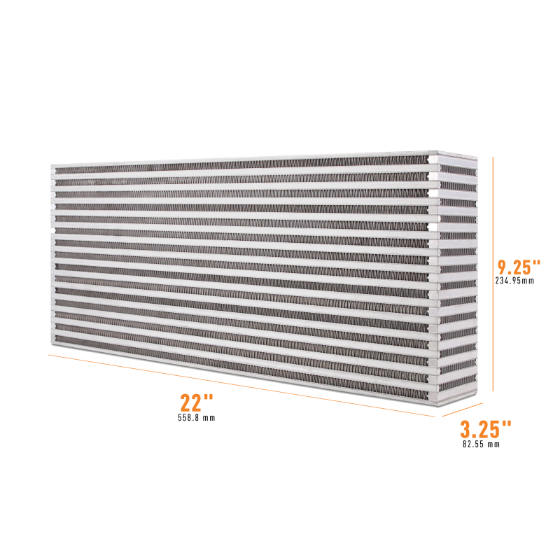 Mishimoto Universal Air-to-Air Intercooler Core - 22in / 9.25in / 3.25in-thumbmail-2