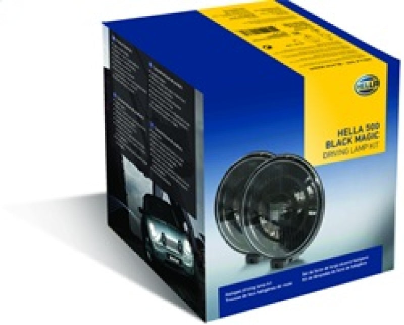 Hella 500 Series 12V Black Magic Halogen Driving Lamp Kit-thumbmail-21