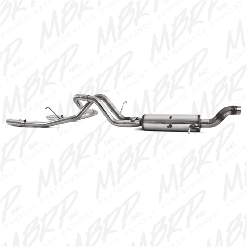 MBRP 09-11 Chev/GMC Colorado/Canyon 5.3L V8 EC/CC-SB Cat Back Dual Split Rear Exit T409-thumbmail-4