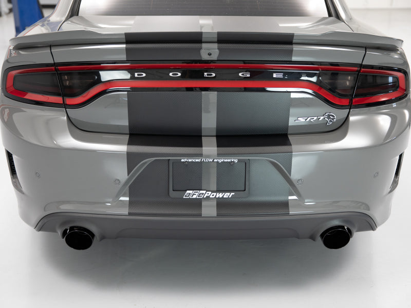 aFe MACH Force-XP 4-1/2in Black OE Replacement Exhaust Tips - 15-19 Dodge Charger/Hellcat-thumbmail-2