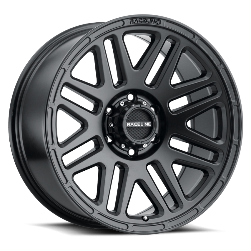 Raceline 944B Outlander 16x8in / 5x127 BP / 0mm Offset / 78.1mm Bore - Satin Black Wheel-thumbmail-1
