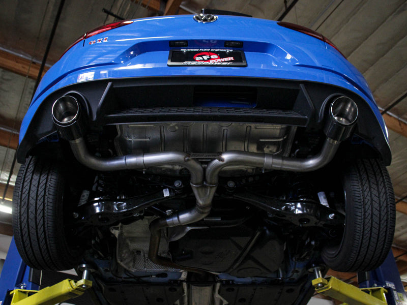 aFe 18-20 VW GTI (MK7.5) 2.0L MACH Force-Xp 3in to 2.5in 304 SS Axle-Back Exhaust System- Carb. Tips-thumbmail-3