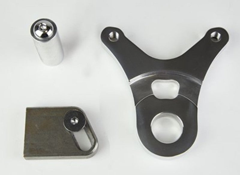 Wilwood Caliper Mounting Kit Chrome w/Bracket GP310 Sprocket Brake 48 Tooth-thumbmail-1