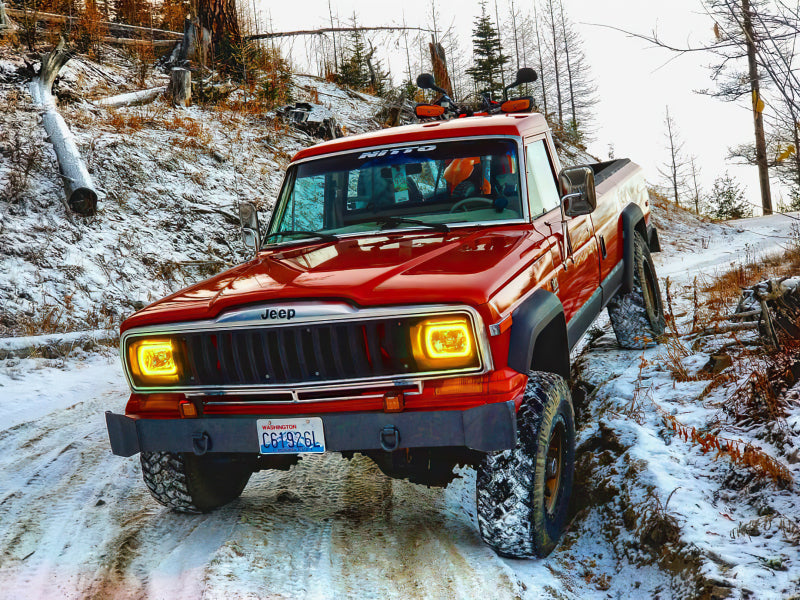 Oracle Pre-Installed Lights 7x6 IN. Sealed Beam - ColorSHIFT Halo-thumbmail-8
